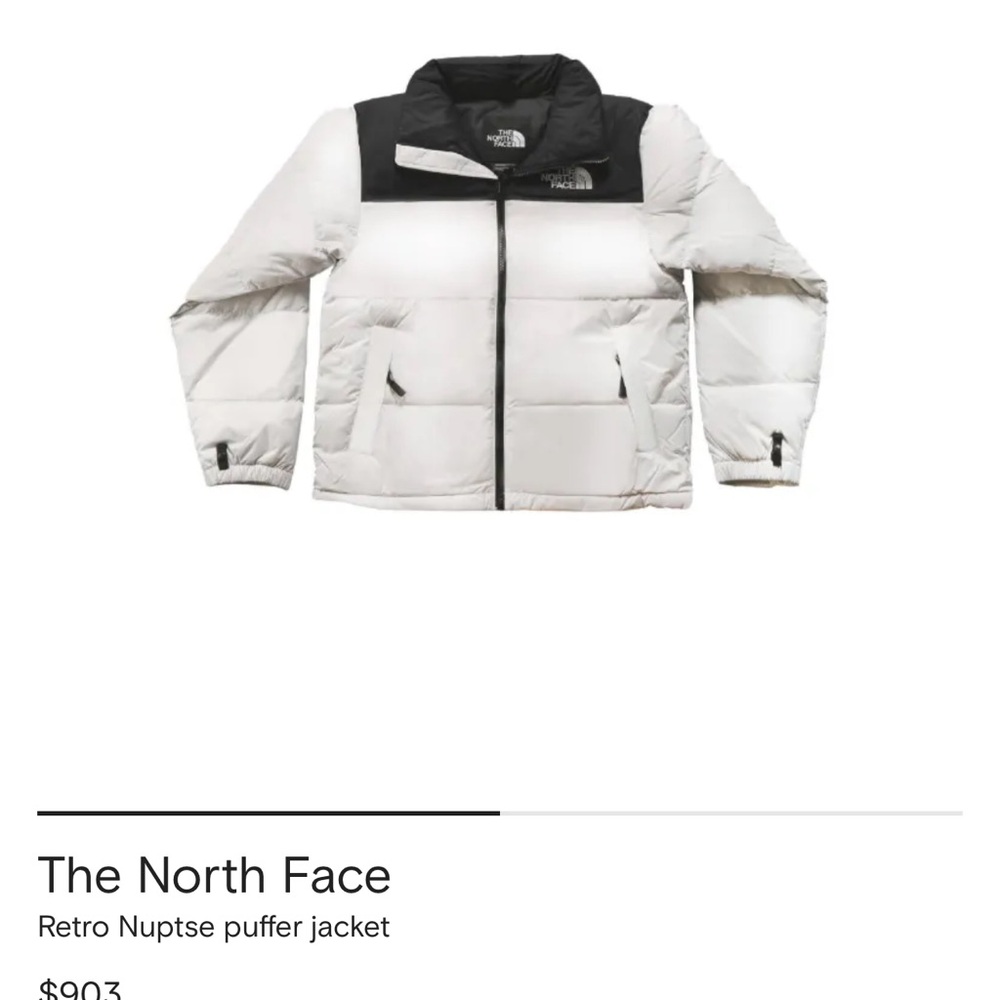 The North Face Navy & Black Insulated Puffer Jacket